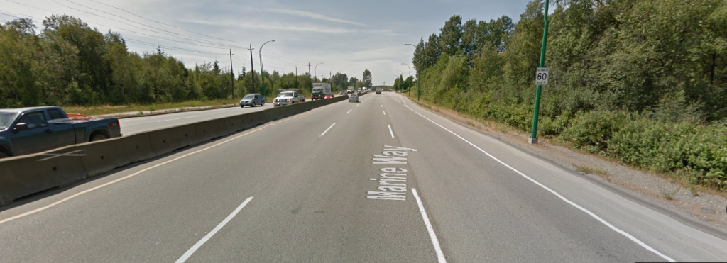 Look at this stupid road. Nothing here tells you to go 60km/h, except the sign. Of course everyone goes 80